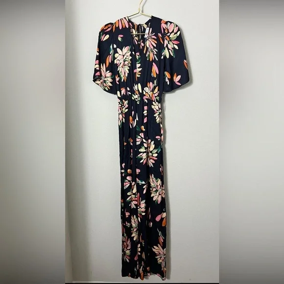 EUC FRNCH Paris Jil jumpsuit in Floral Print, Size Small
